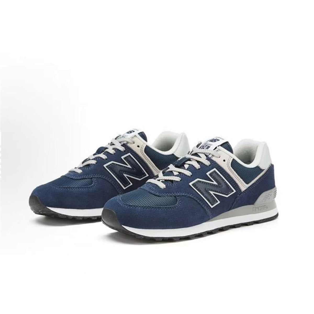 New Balance ML574EVN Unisex Lifestyle Sneakers - Navy
