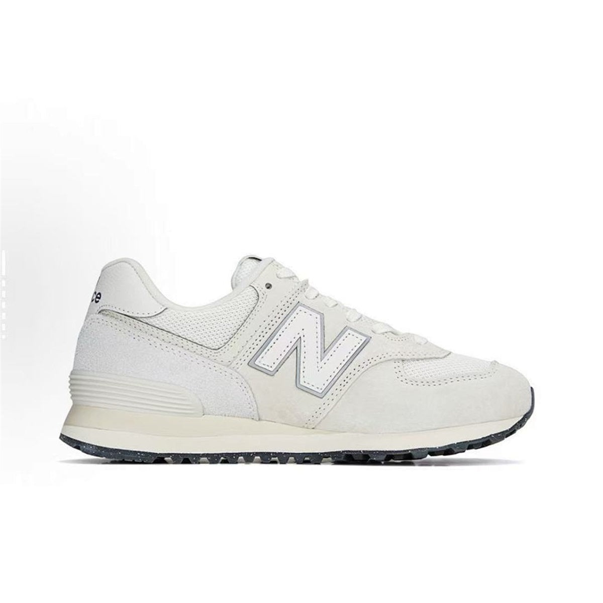New Balance ML574EVW Unisex Lifestyle Sneakers - Cream/Grey