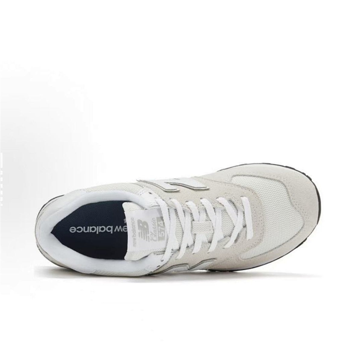 New Balance ML574EVW Unisex Lifestyle Sneakers - Cream/Grey