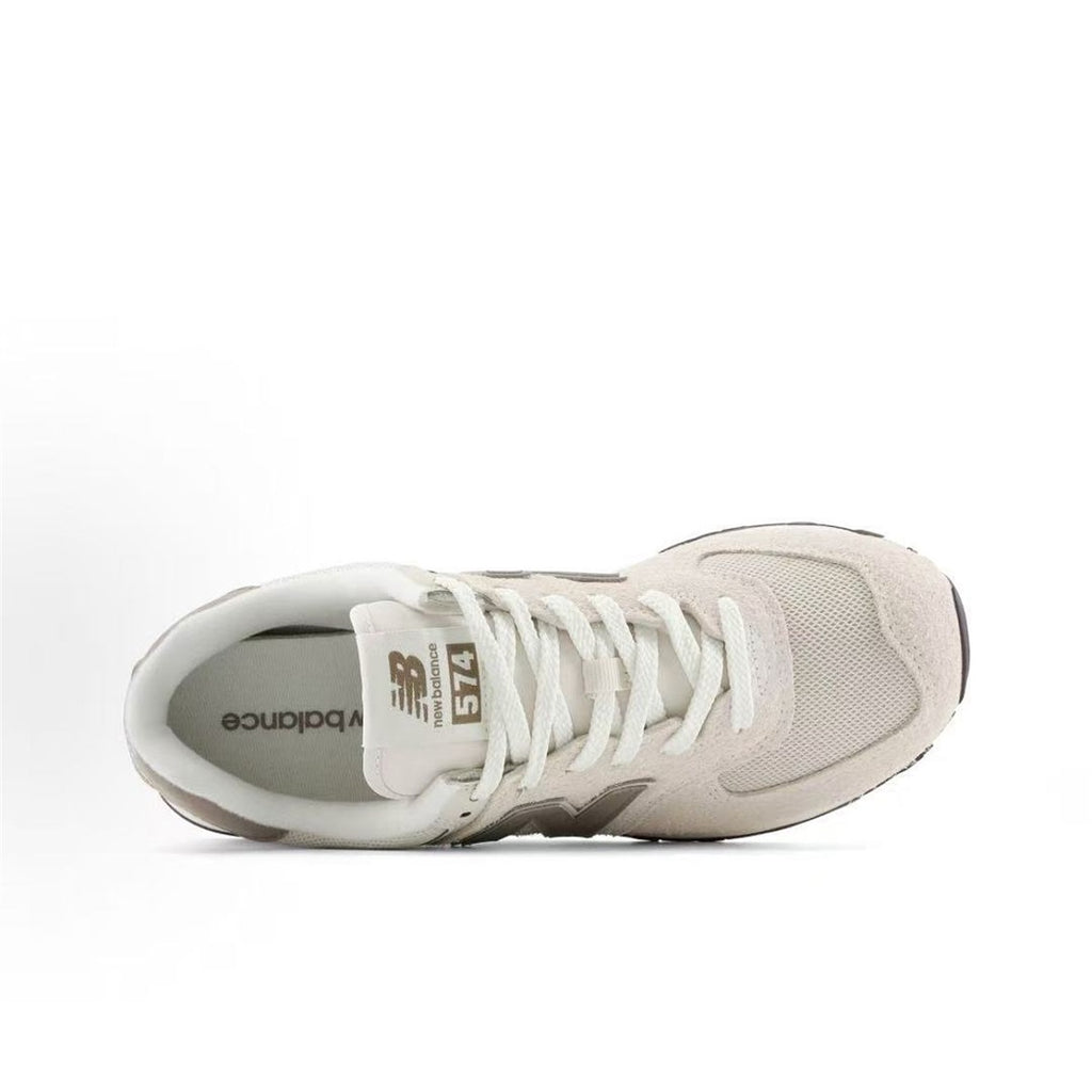 New Balance U574DW2 Unisex Lifestyle Sneakers - Moonbeam Grey