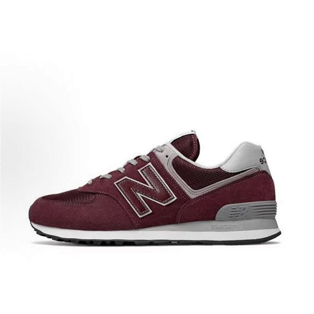 New Balance 574EGB Unisex Lifestyle Sneakers - Burgundy