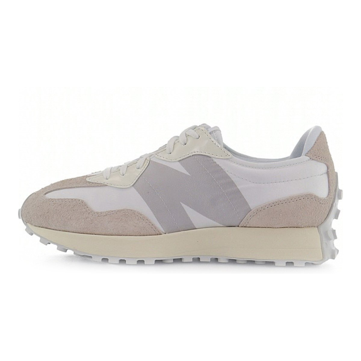 New Balance 327 Unisex Suede Lifestyle Sneakers – Sand/Grey