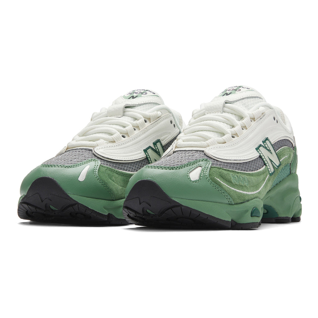 New Balance 1000 Unisex Running Shoes - Green/White