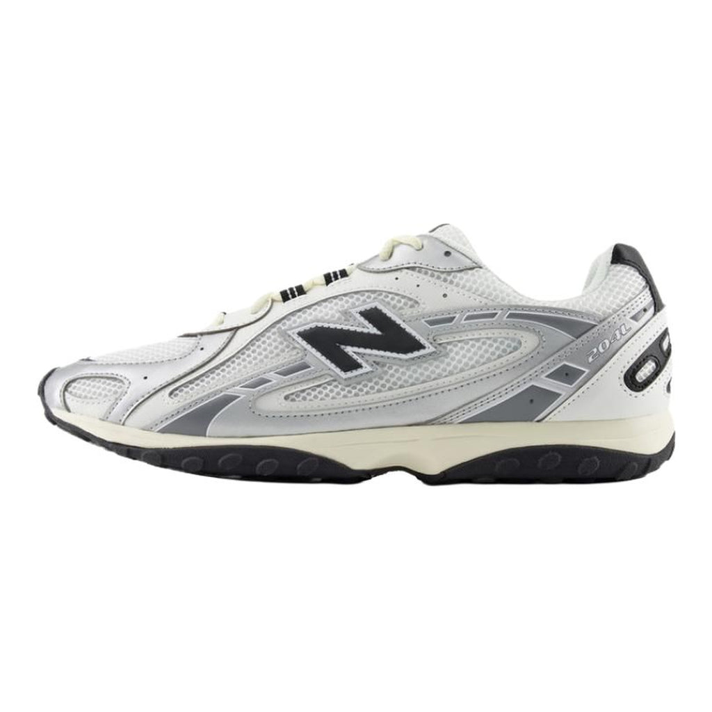 New Balance 204L Unisex Mesh Lifestyle Sneakers – White/Silver/Navy