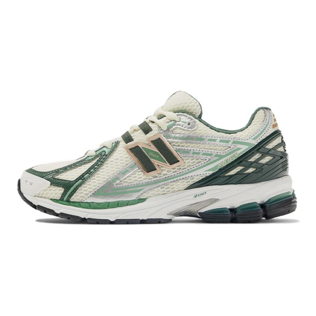 Aimé Leon Dore x New Balance 1906R Unisex Mesh Lifestyle Running Sneakers – White/Green