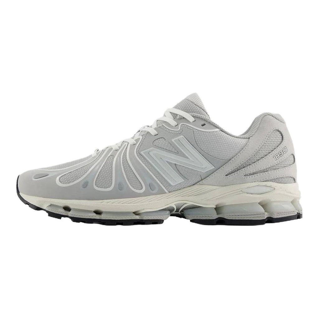 New Balance 1890 Unisex Mesh Lifestyle Running Sneakers – Concrete/Sea Salt