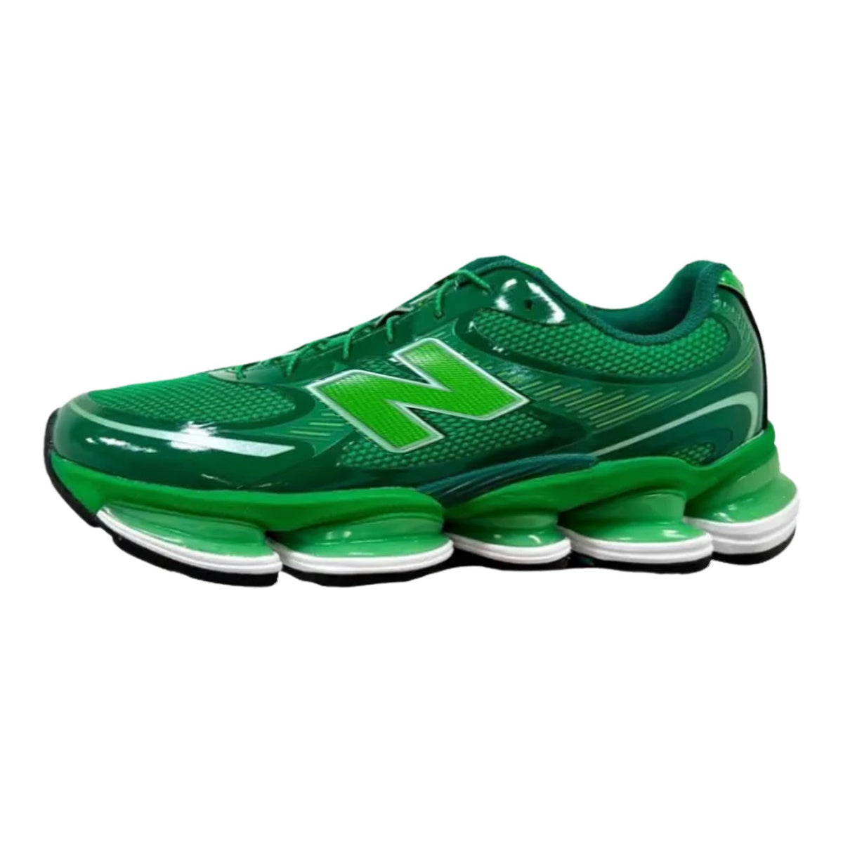 New Balance ABZORB 2000 Biblioteca Unisex Mesh Lifestyle Running Sneakers – Triple Green