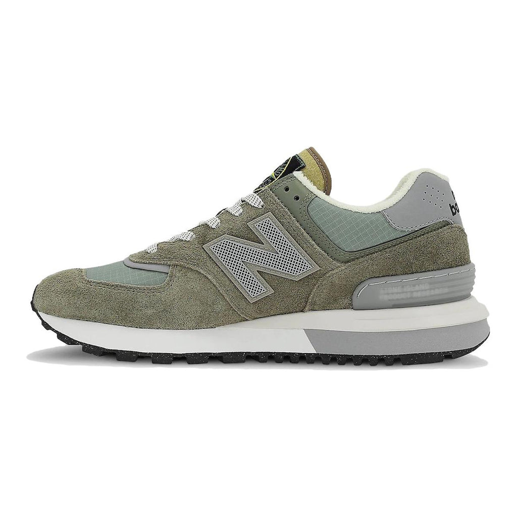 Stone Island x New Balance 574 Unisex Sneakers - Grey/Brown