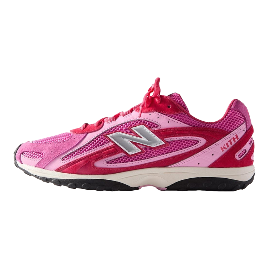 Kith x New Balance 204L Unisex Mesh Lifestyle Sneakers – Bubblegum/Raspberry