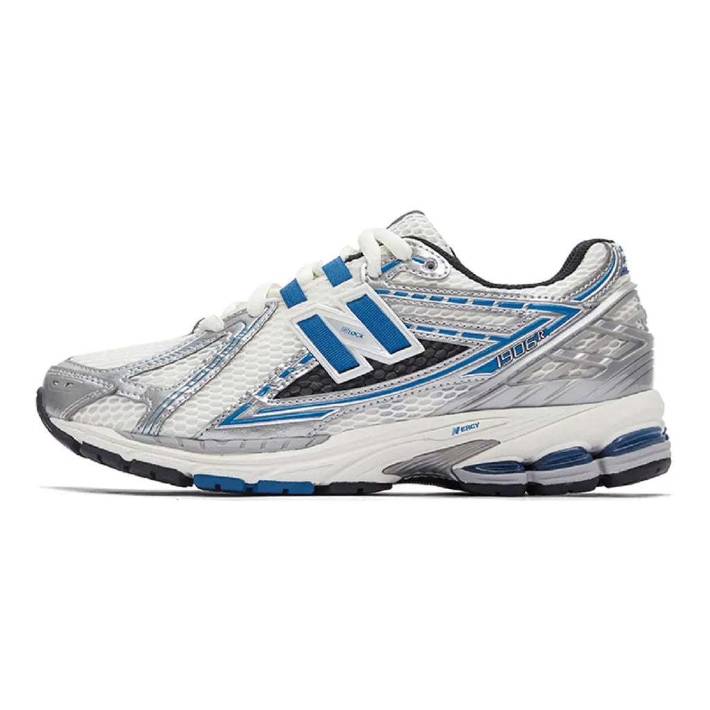 New Balance 1906R Unisex Mesh Lifestyle Running Sneakers – White/Blue