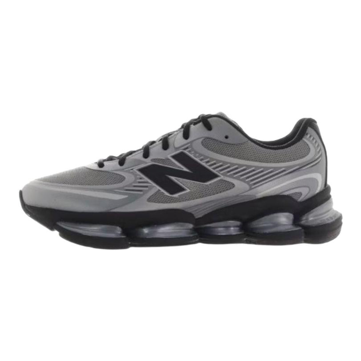 New Balance ABZORB 2000 Unisex Mesh Lifestyle Running Sneakers – Concrete/Black