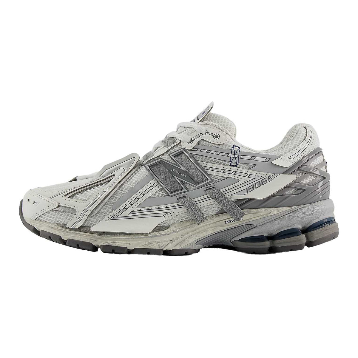 New Balance 1906A Unisex Mesh Lifestyle Running Sneakers – White/Silver