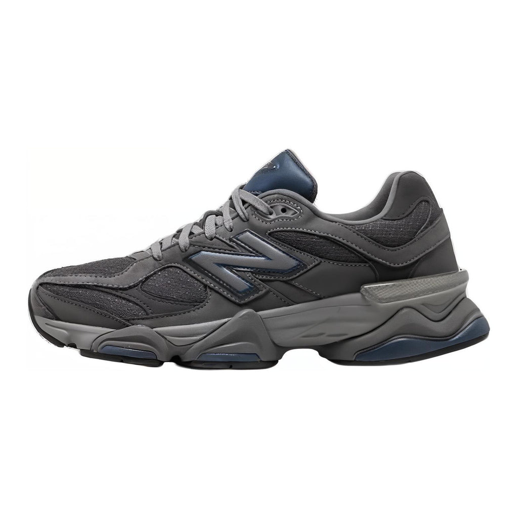New Balance 9060 Unisex Chunky Suede Lifestyle Sneakers – Charcoal/Navy