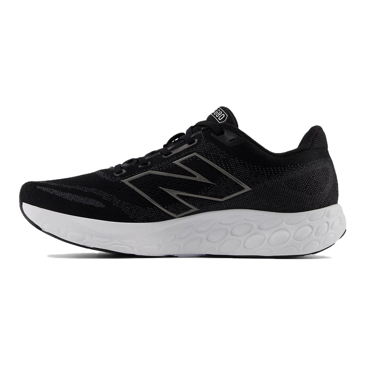 New Balance Fresh Foam 680 v8 Unisex Running Shoes - Black/White