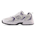 New Balance 530 Unisex Mid-Top Retro Lifestyle Sneakers – White/Grey