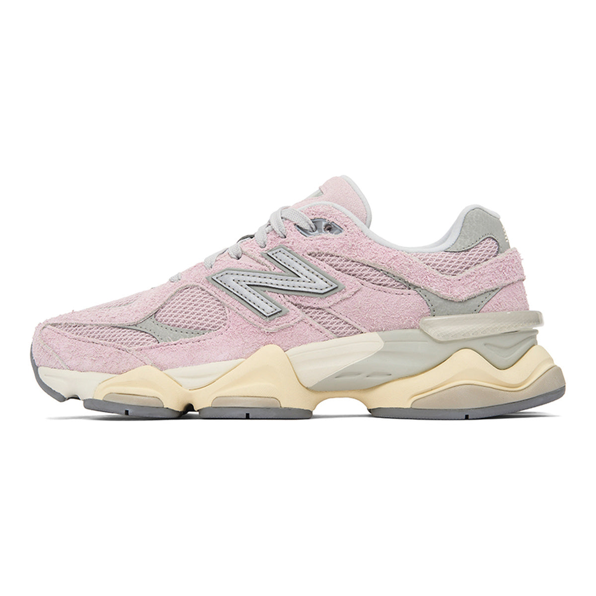 New Balance 9060 Unisex Chunky Suede Lifestyle Sneakers – Pink/Grey