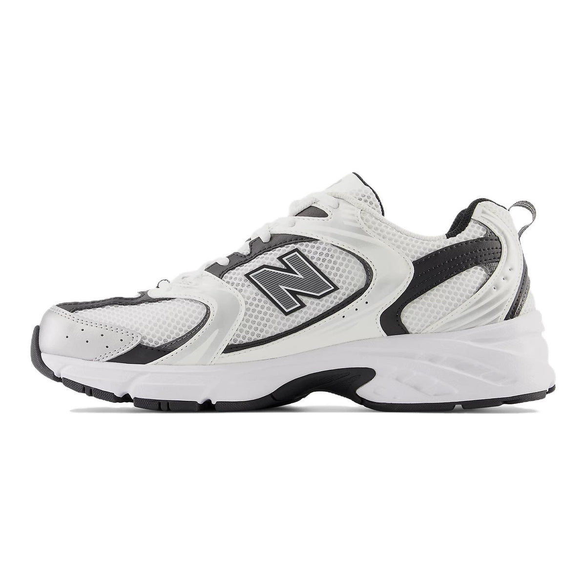 New Balance 530 Unisex Cushioned Mesh Lifestyle Sneakers – White (D Width)