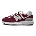New Balance 574 Unisex Lifestyle Sneakers - Burgundy