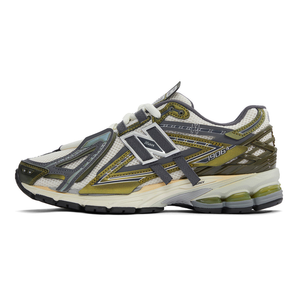 New Balance 1906A Unisex Mesh Lifestyle Running Sneakers – Olive Green