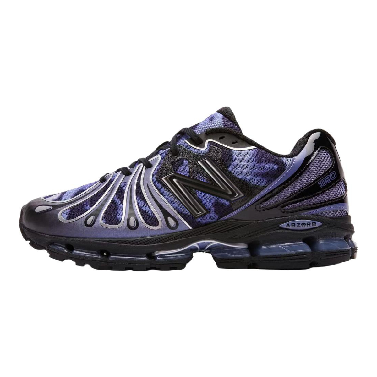 Joe Freshgoods x New Balance 1890 Unisex Mesh Lifestyle Running Sneakers – Black/Violet Storm