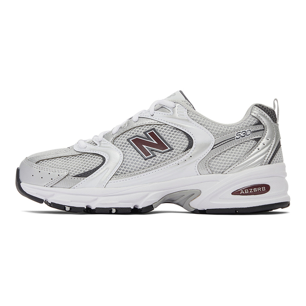 New Balance 530 Unisex Lightweight Retro Running Shoes – White/Red