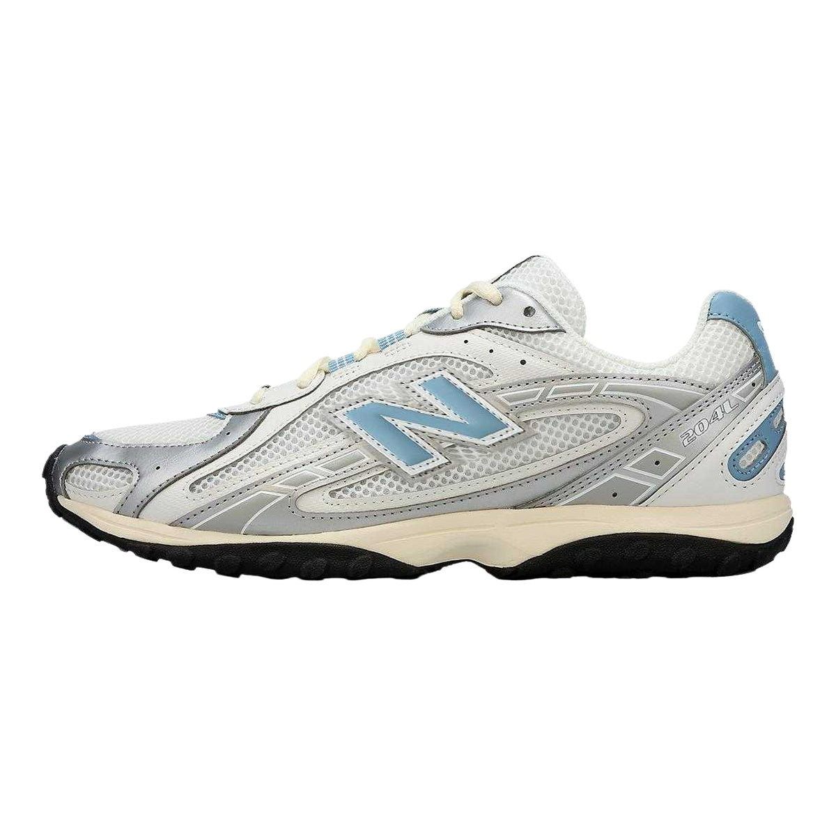 New Balance 204L Unisex Mesh Lifestyle Sneakers – White/Silver/Sky Blue