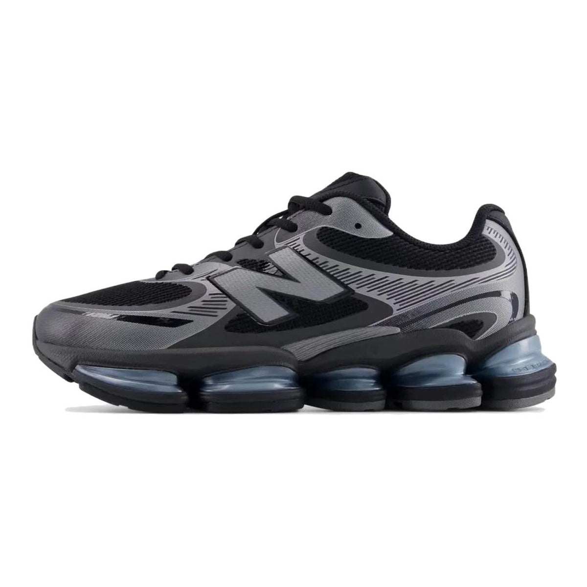 New Balance ABZORB 2000 Unisex Mesh Lifestyle Running Sneakers – Silver/Black