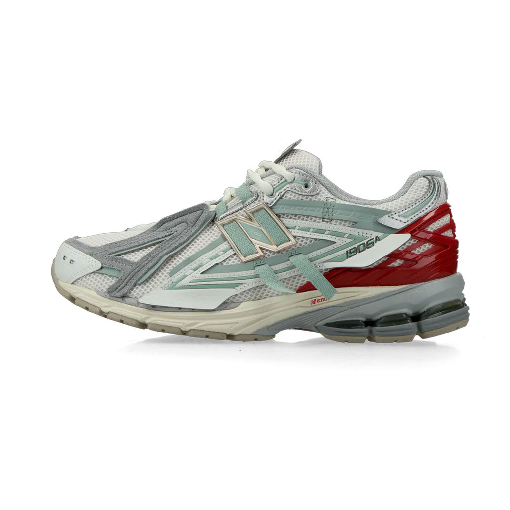 New Balance 1906A Unisex Mesh Lifestyle Running Sneakers – Beige/Green