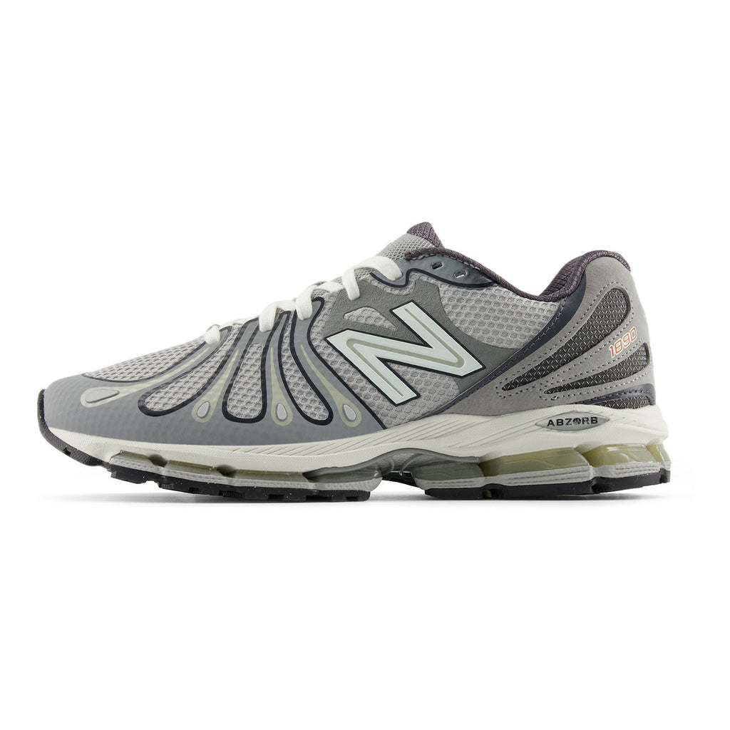 New Balance 1890 Unisex Mesh Lifestyle Running Sneakers – Castlerock/Marblehead