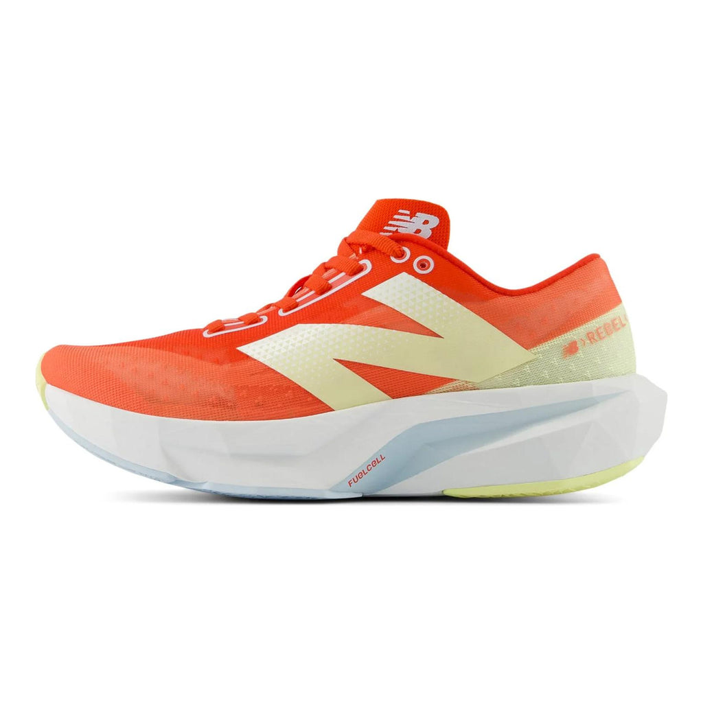 New Balance FuelCell Rebel v4 Unisex Lightweight Running Shoes – Coral/Citron
