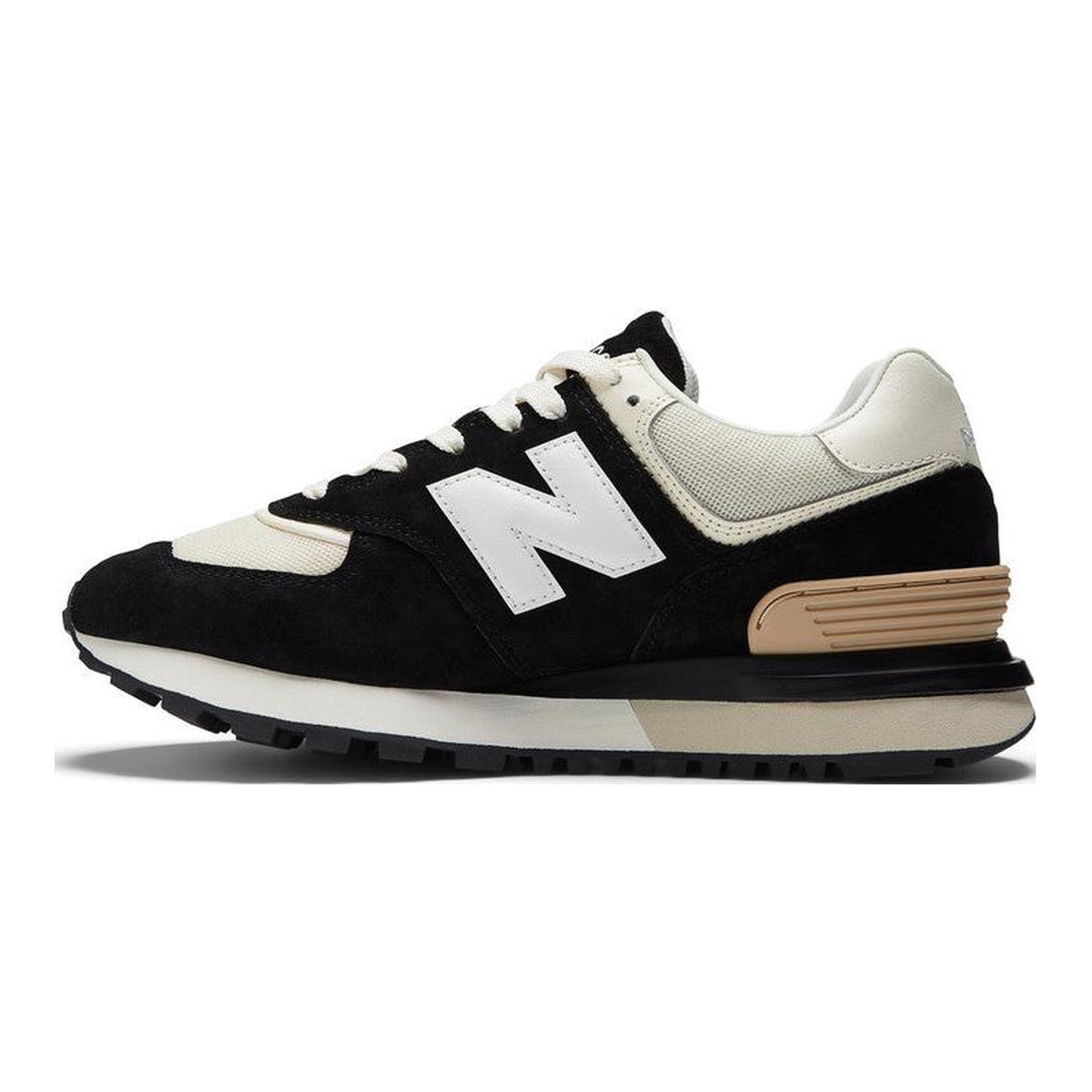 New Balance 574 Legacy Unisex Sneakers - Black/White/Brown