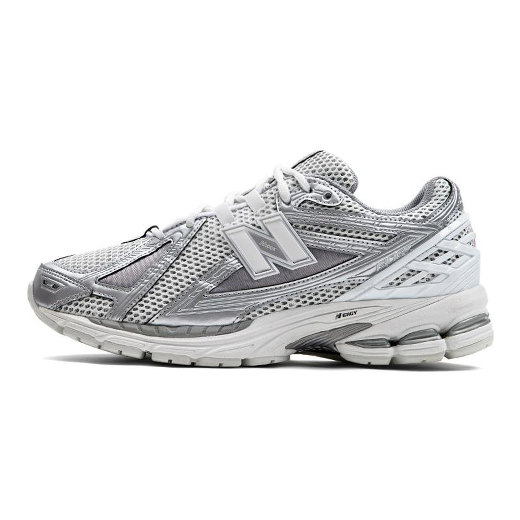 New Balance 1906R Unisex Mesh Lifestyle Running Sneakers – Silver Metallic/White