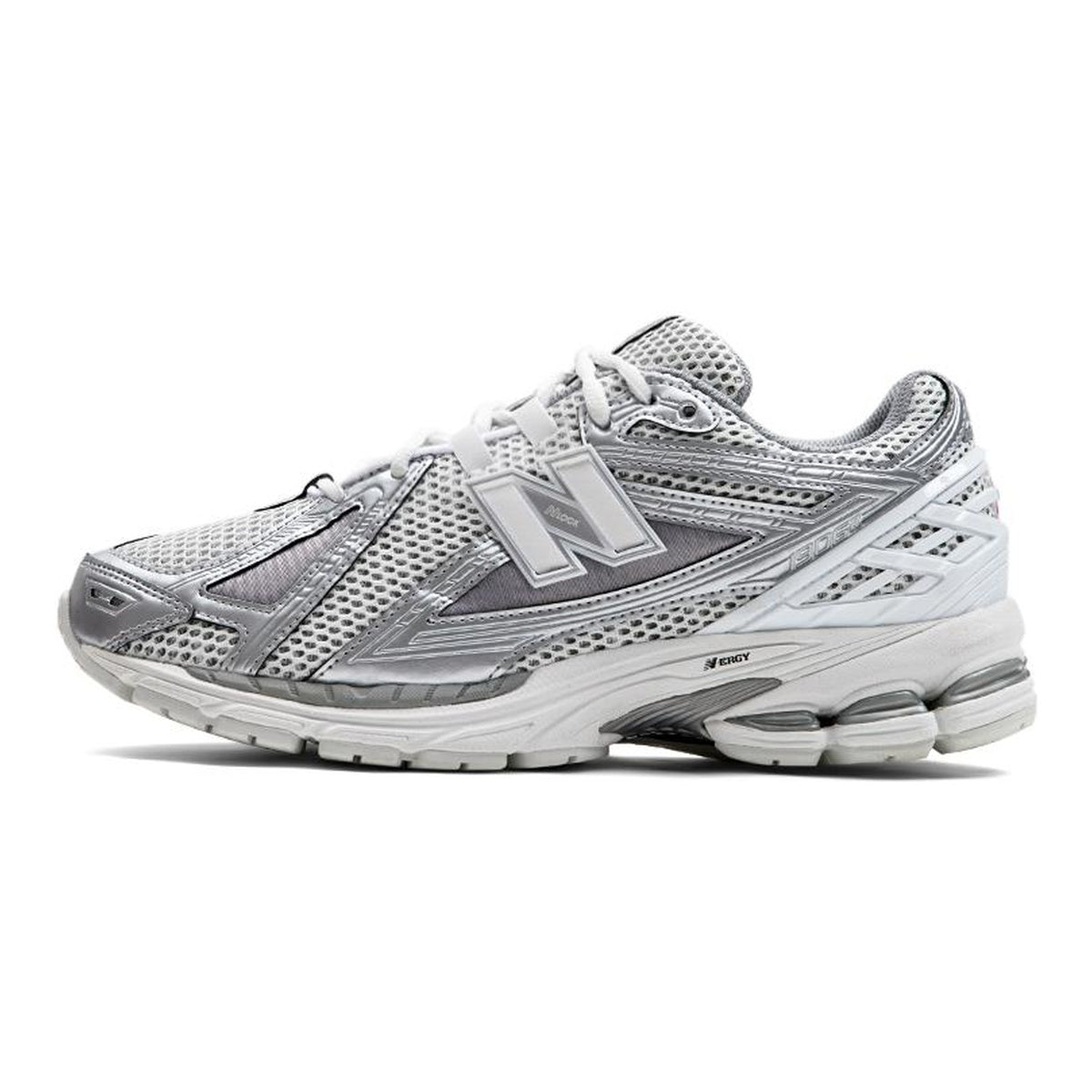 New Balance 1906R Unisex Mesh Lifestyle Running Sneakers – Silver Metallic/White