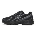 New Balance 740v2 Unisex Mesh Running Shoes – Triple Black/Silver