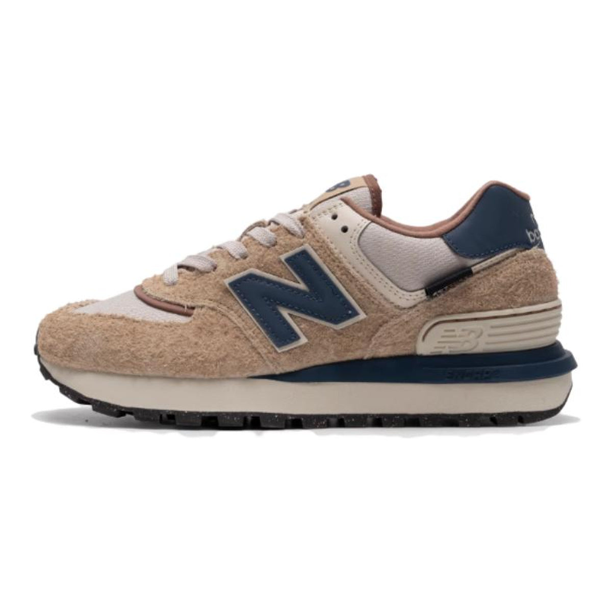 New Balance 574 Unisex Lifestyle Sneakers - Cream/Blue