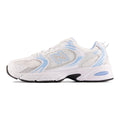 New Balance 530 Unisex Breathable Low-Top Running Shoes – White/Blue