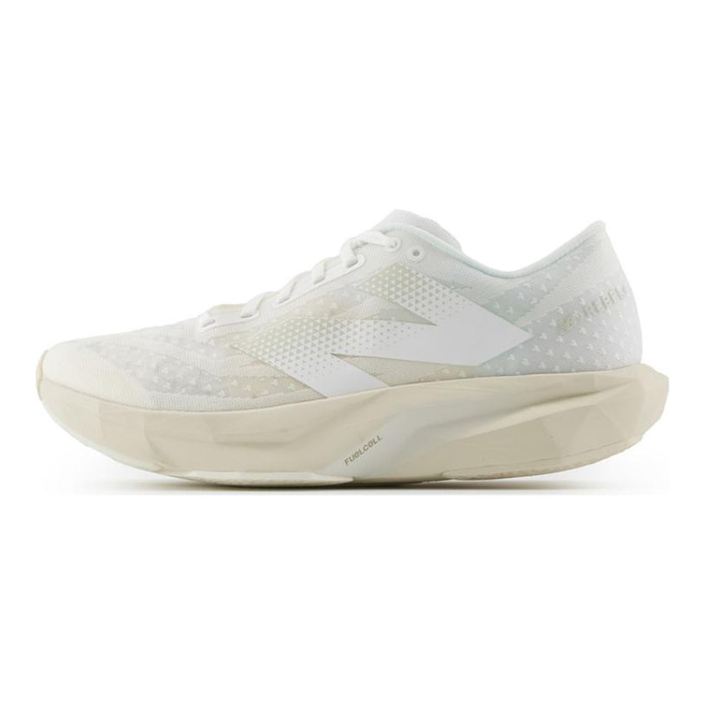 New Balance FuelCell Rebel v4 Unisex Lightweight Running Shoes – Triple White