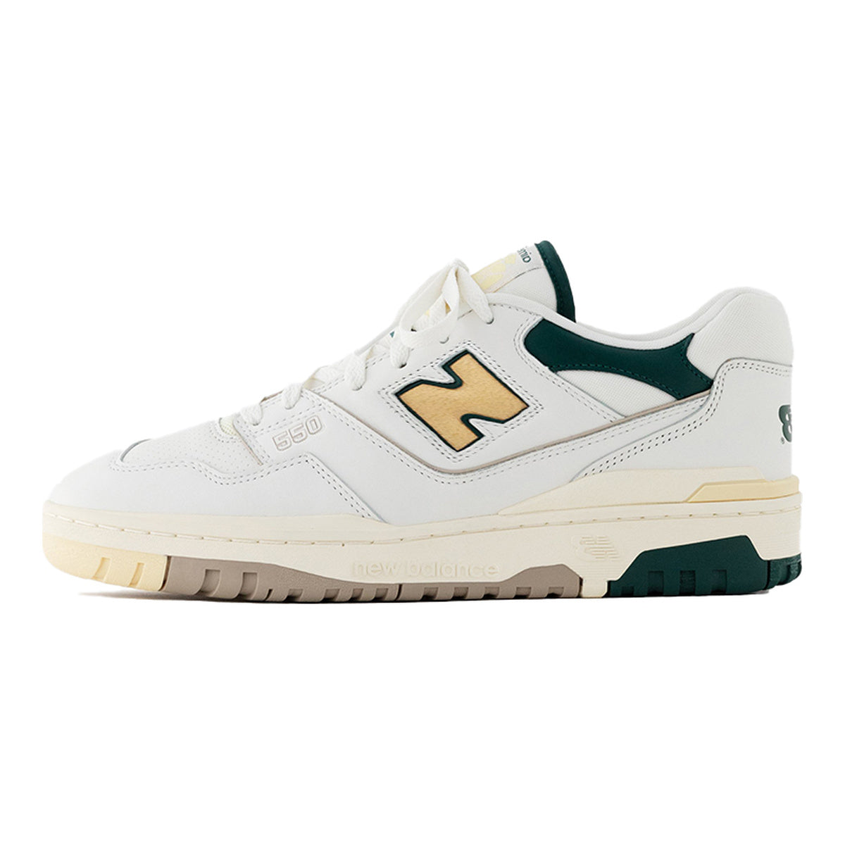 Aimé Leon Dore x New Balance 550 Unisex Shoes - White/Yellow/Green