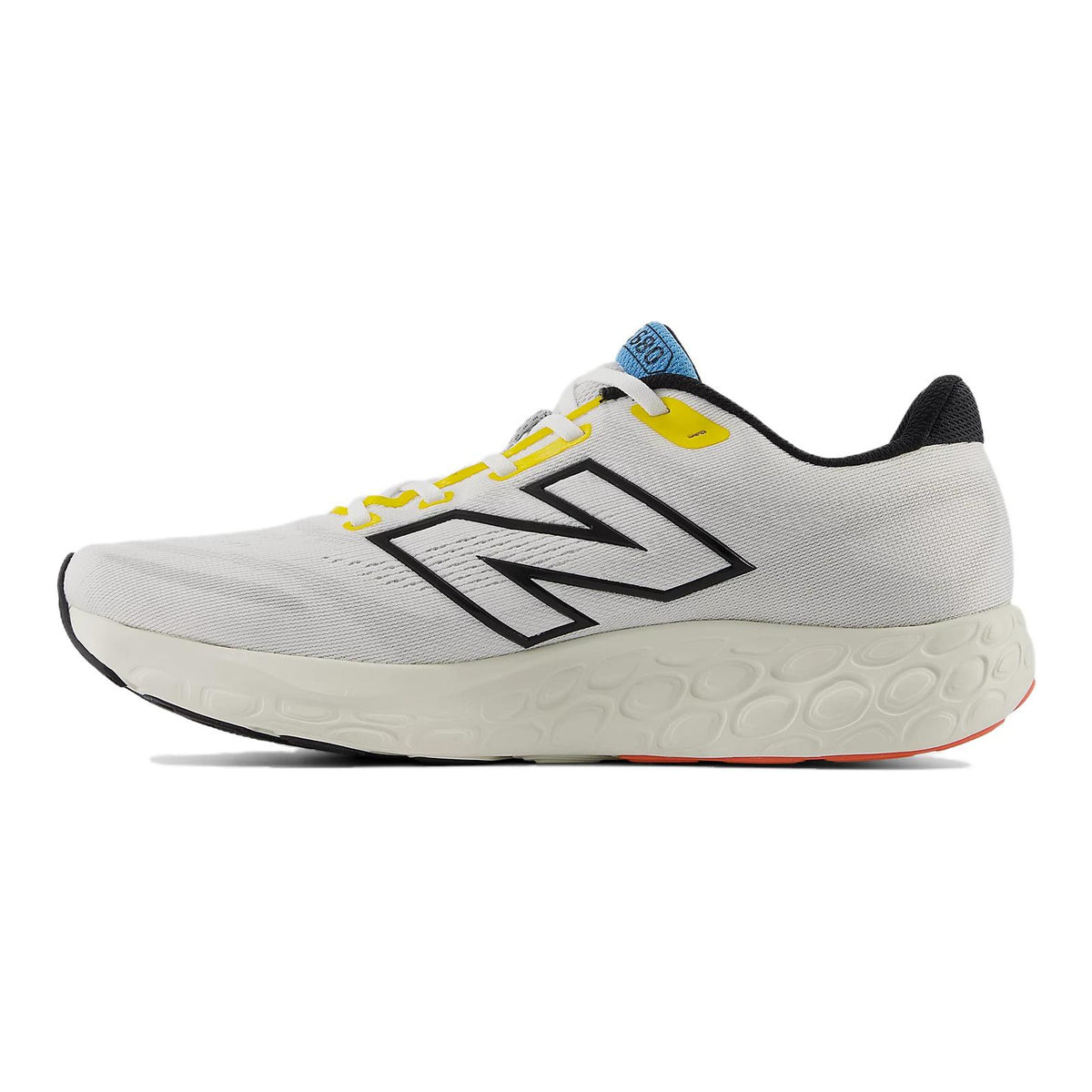 New Balance 680 v8 Unisex Cushioned Running Shoes - White/Black