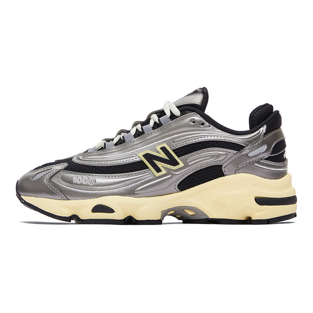 New Balance 1000 Y2K Unisex Running Shoes - Silver/Black
