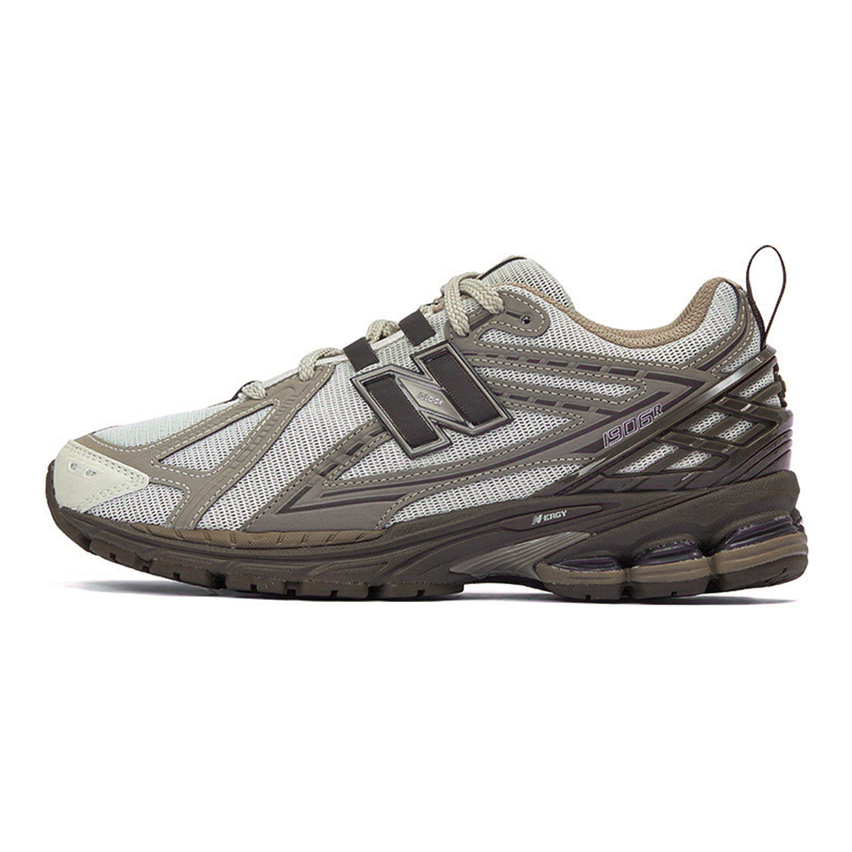 New Balance 1906R Unisex Mesh Lifestyle Running Sneakers – Sea Salt/Dark Brown