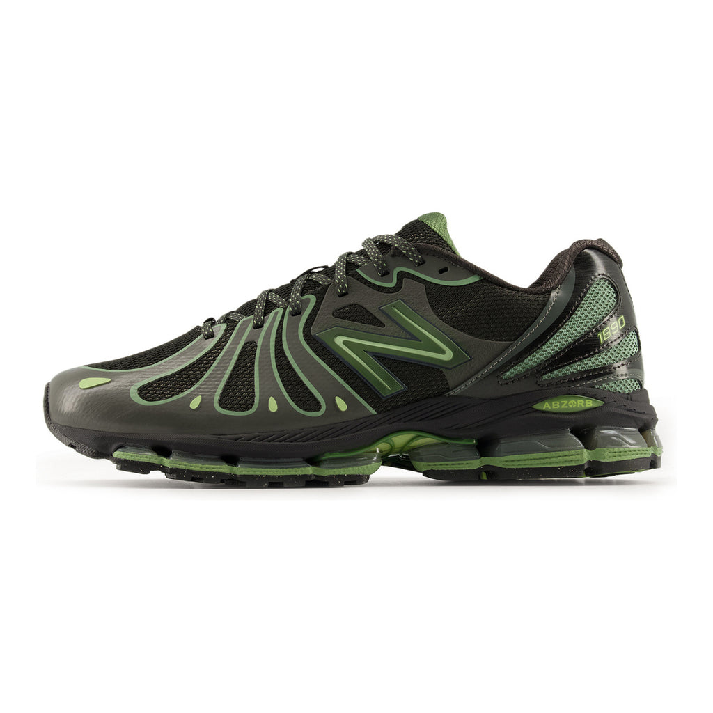 New Balance 1890 Unisex Mesh Lifestyle Running Sneakers – Nightwatch Green/Sage