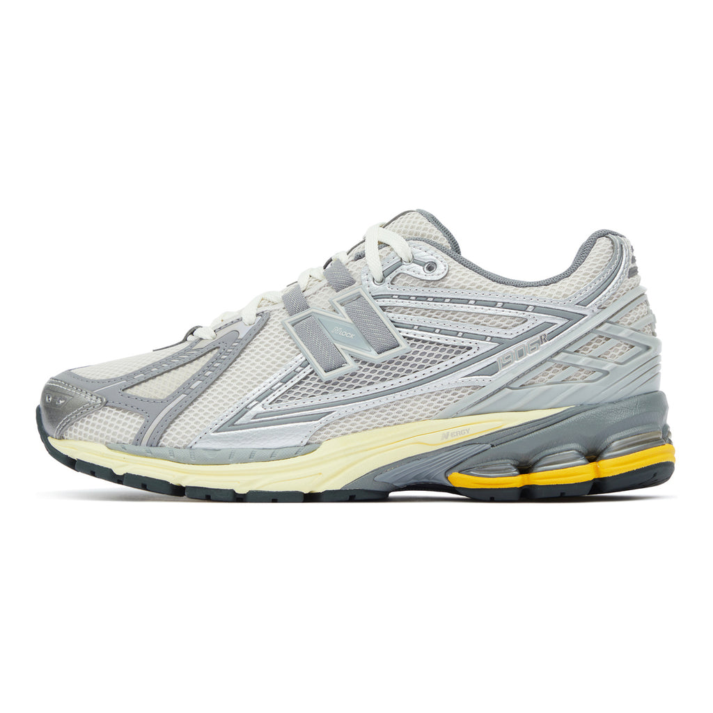New Balance 1906R Unisex Mesh Lifestyle Running Sneakers – Concrete/Sea Salt