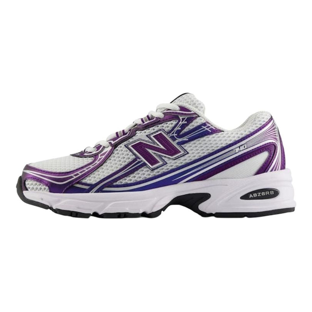 New Balance 740v2 Unisex Mesh Running Shoes – White/Violet/Indigo