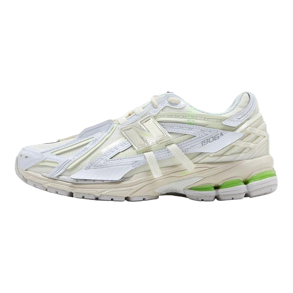 New Balance 1906A Unisex Mesh Lifestyle Running Sneakers – Cream/Green