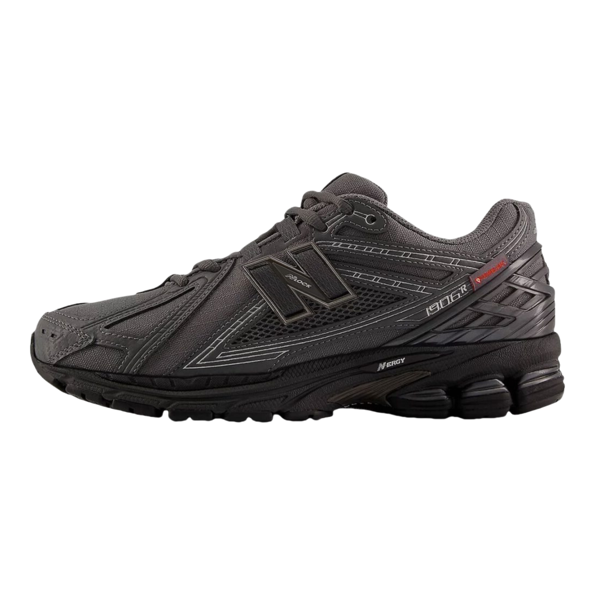 New Balance 1906R Unisex Mesh Lifestyle Running Sneakers – Grey/Black