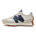 New Balance 327 Unisex Suede Lifestyle Sneakers – Cream/Navy