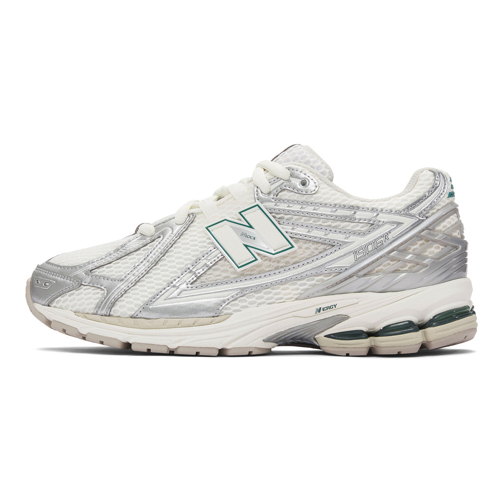 New Balance 1906R Unisex Mesh Lifestyle Running Sneakers – White/Silver/Green