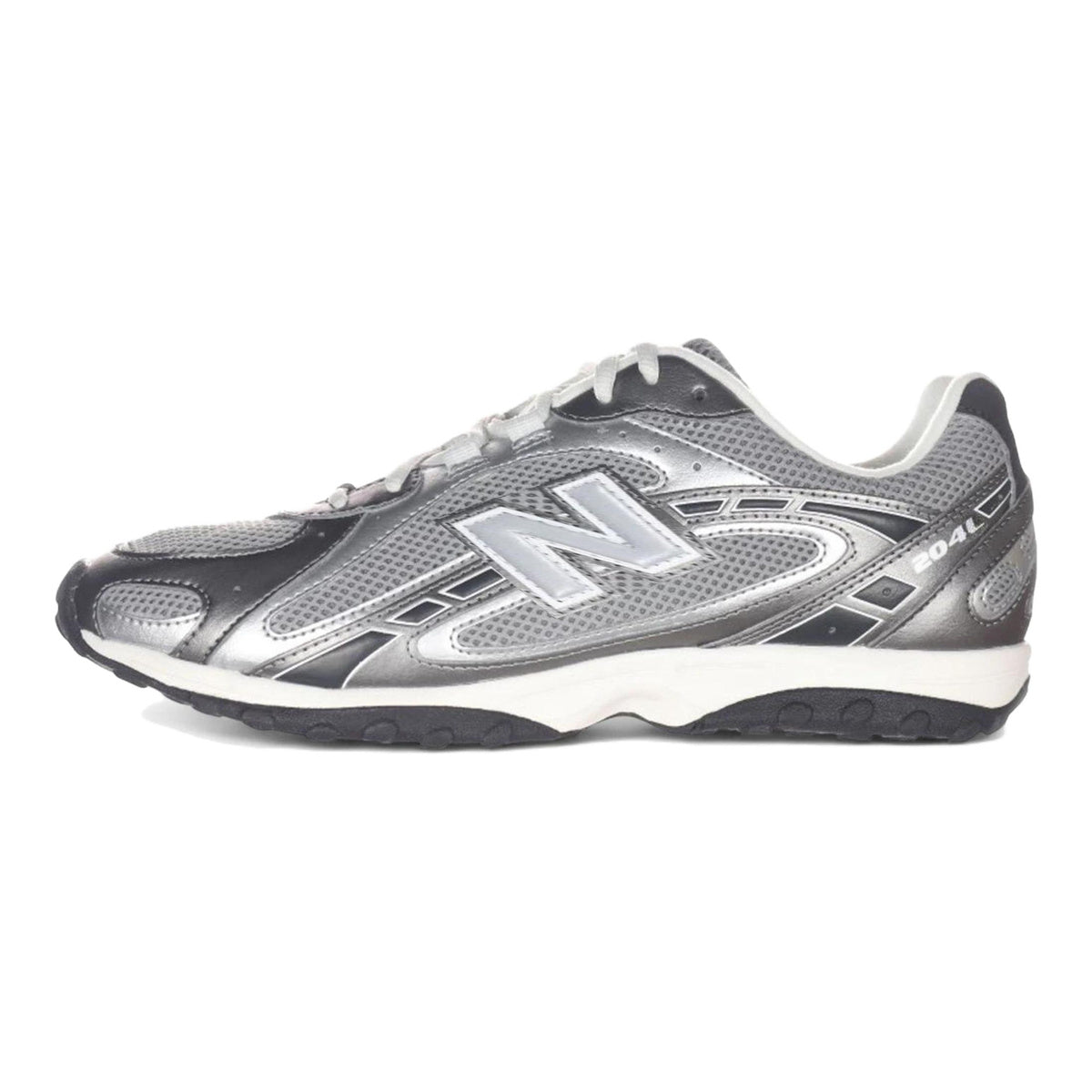 New Balance 204L Unisex Mesh Lifestyle Sneakers – Silver Metallic/Grey