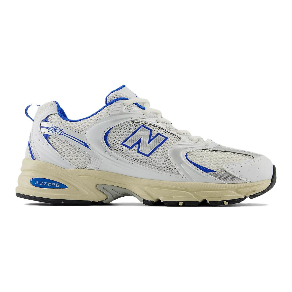 New Balance 530 Unisex Lifestyle Running Shoes – White/Blue